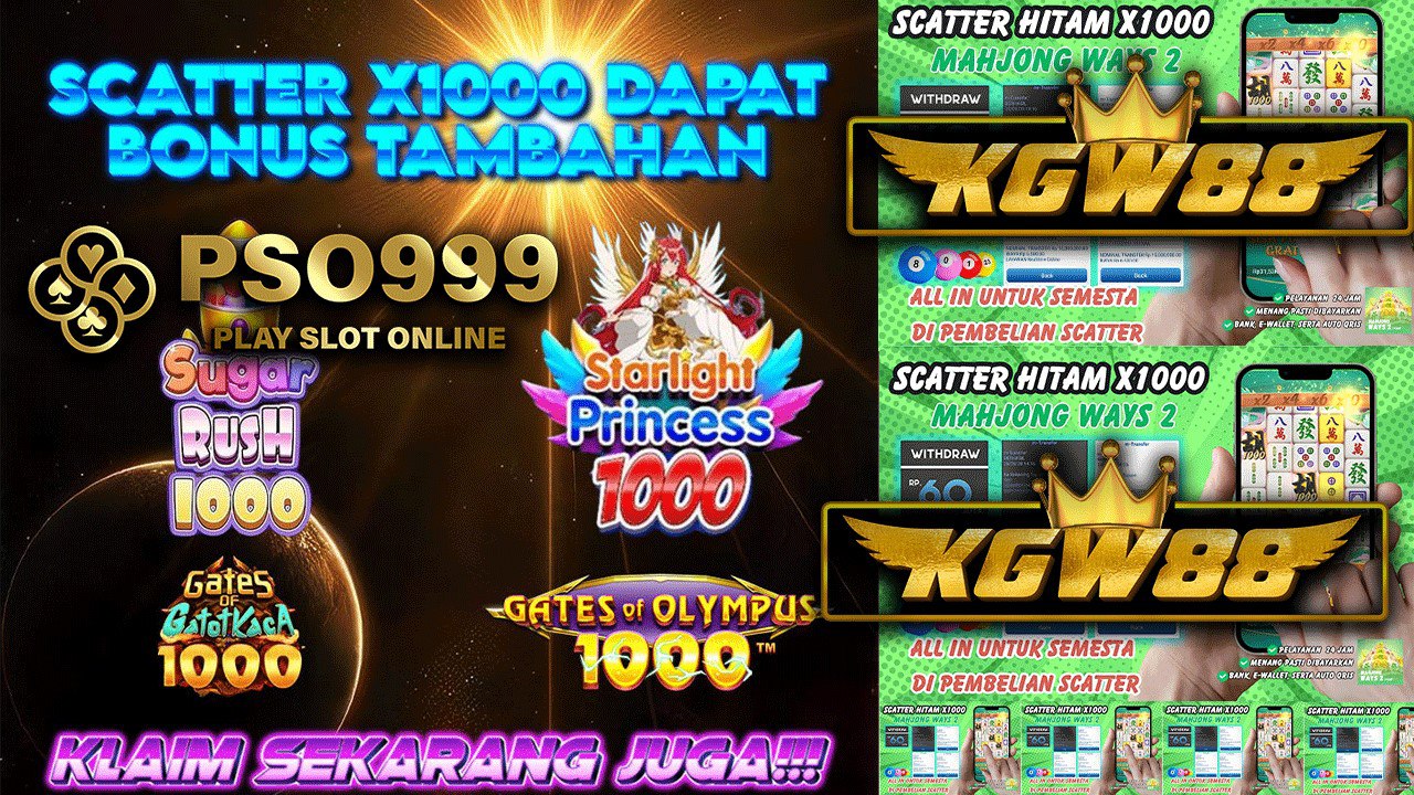 Gegap Gempita Turnamen SCATTER X1000 RTP! Dari Tukang Kripik hingga Data Analyst, Semua Bertarung Rebut Rp1 Miliar di PSO999 dan KGW88 Lewat Spin Game Rise of Samurai III